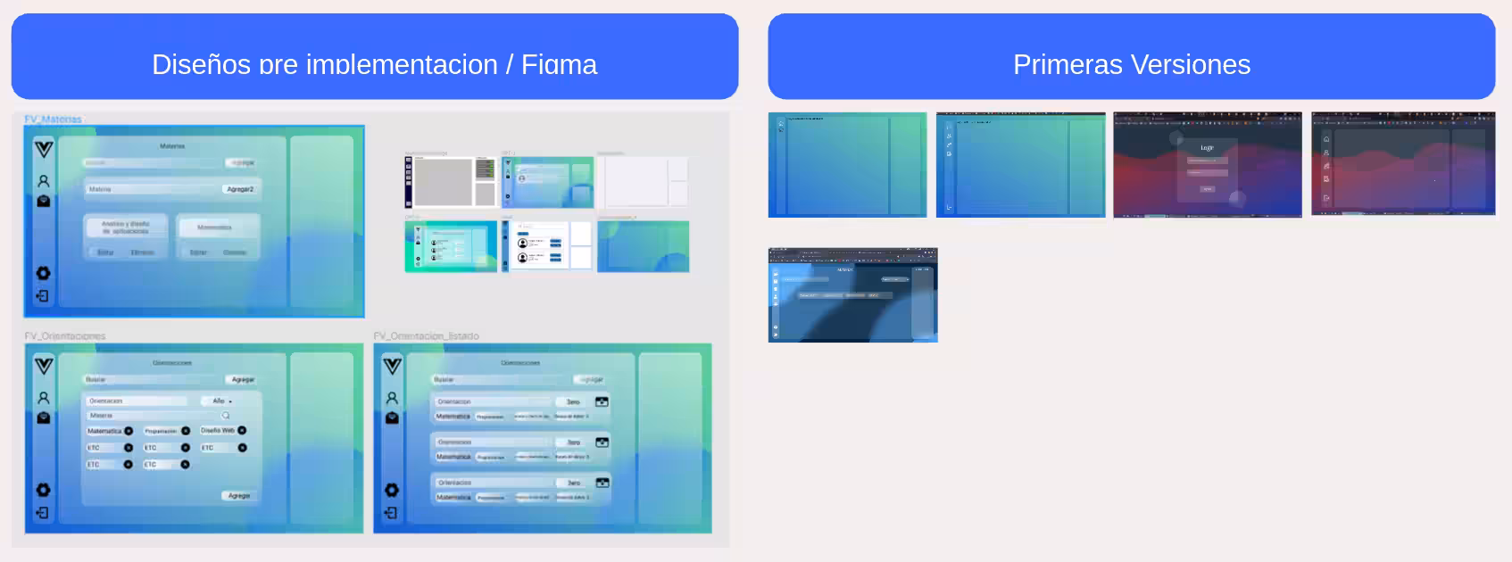 First designs First designs